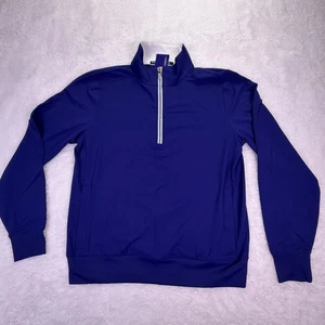 NEW B Draddy Sport Cool Colt Pullover Golf 1/4 Zip Mens Medium NWT - Picture 1 of 7