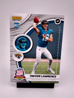 Trevor Lawrence RC /7456 SHOWCASE 2021 Panini Instant NFL Jacksonville Jaguars  - Image 1 of 2