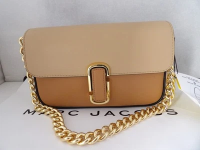 Nuevo con etiquetas Auténtico Bolso de Hombro/Cartera de Mano/Cartera Bandolera MARC JACOBS THE J MARC Cuero Suave Foto 1 de 4