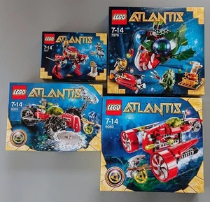 LEGO Atlantis Lote de 4 Juegos #8060, 8059, 7978, 7977 - Todos Nuevos y Sin Abrir - Imagen 1 de 3