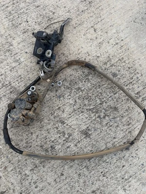 1987  Honda XR250R Front Brake Hydraulic Master Cylinder And Caliper - Image 1 of 4