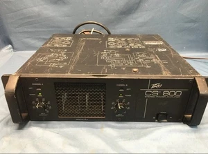 Peavey CS 800 Stereo Professional Power Amplifier - Picture 1 of 12