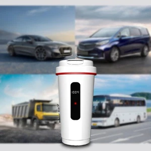 Bouilloire électrique portable pour voiture, idéale pour le thé, le café, - Afbeelding 1 van 7