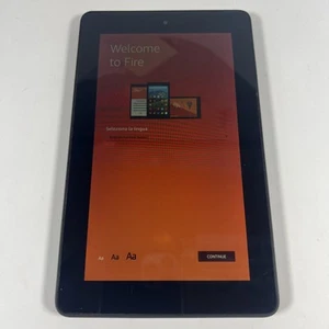 Amazon Fire 7 (5th Generation), 8GB, Wi-Fi, Black SV98LN Tablet - Picture 1 of 3