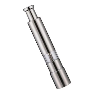 1Pc Pepper Grinder Handheld Manual Pepper Mill Cumin Grinder Silver - Picture 1 of 12