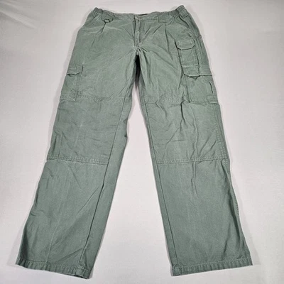 Calça cargo 5.11 Tactical Taclite Pro Ripstop masculina 38x30 74251 verde - Imagem 1 de 4