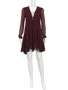MAGALI PASCAL Lace Front Mini Dress AU 10 - Used Good Condition - Picture 1 of 1