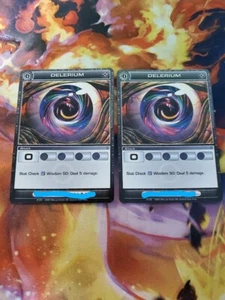 Tarjeta de ataque común Chaotic - Delerium 91/232 casi nueva x2 - Imagen 1 de 1
