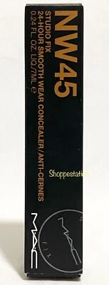 MAC Studio Fix 24 HR Smooth Wear Concealer Shade NW45 Full Size 7ml New In Box - Image 1 of 4