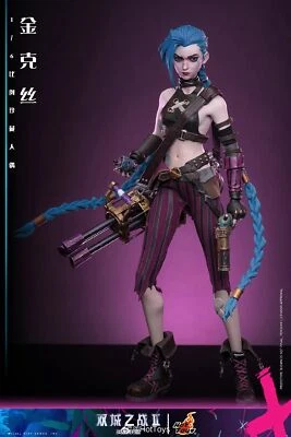 Pre-Sale Hot Toys TMS137 1/6 Arcane League of Legends Jinx Female Action Figure - Image 1 of 4