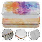 Watercolor Paint Box Set - 2 Empty Metal Tins for Painting & Sketching-MG