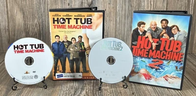 Hot Tub Time Machine 1 & 2 (DVD WS 2 Lot) John Cusack, Rob Corddry Comedy Sci-Fi - Image 1 of 4