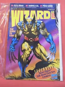 WIZARD: The Guide to Comics #19 - Wolverine cover (1991) - Picture 1 of 2