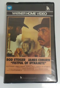fistful of dynamite vhs warner home video precert - Imagen 1 de 8