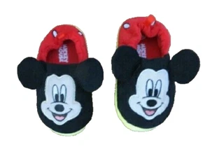 Zapatillas grandes de Mickey Mouse de Disney para niños pequeños 9-10 (sin etiquetas) - Imagen 1 de 3