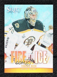 2013-14 Panini Select Fire on Ice Stars Prizms /25 Tuukka Rask #FS-4