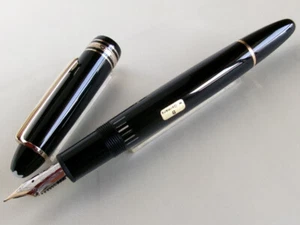 Montblanc Meisterstuck 146 Le Grand penna stilografica 14K B pennino - Foto 1 di 12