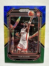 2022-23 Panini Prizm Choice Rookie Blue Yellow Green Tari Eason #258 Rookie RC🔥