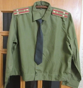 SOWJETISCHE MILITÄRUNIFORM ALLTAGSHEMD von OBERSTLEUTNANT SIGNALMAN Gr. 58-2 - Bild 1 von 3