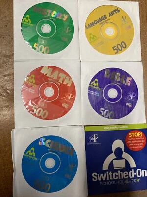 Switched on Schoolhouse, 5th Grade, 5 Subjects complete 2004 Edition - Image 1 of 3