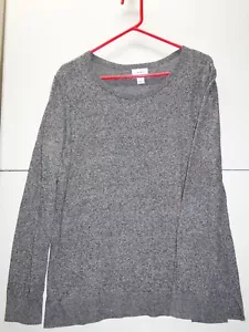 Old Navy Size 2XL Gray Lightweight Pull-over Sweater - Pre-worn - Picture 1 of 7