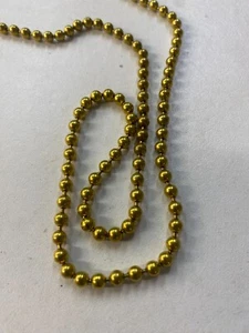 Solid Brass Ball Chain Bead Lightweight Hanging Decorate 3.2mm 3.9mm 4.1mm 4.5mm - Picture 1 of 24