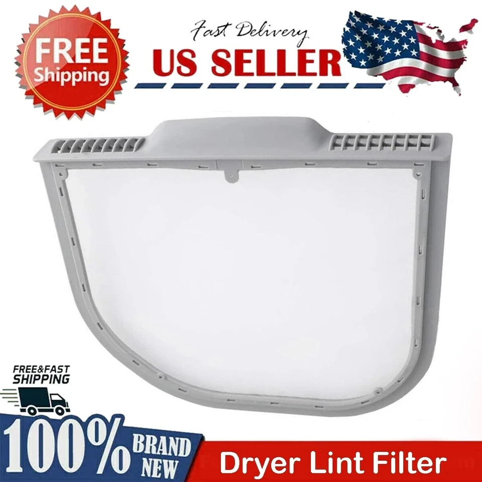 Filtro de pantalla de pelusa para LG DLE1001F DLE1001W DLE1101W DLE1501W DLE4801W DLE4870W Foto 1 de 1