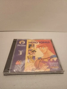 Disney's Hero Songs Volume 3 (McDonalds CD, 1996) Lion King, Hercules, Sealed - Picture 1 of 3