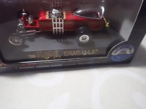The Munsters Drag-U-La Die Cast RED Hearse Car 1996 Johnny Lighting Magmas #2476 - Picture 1 of 8