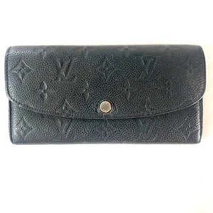 Louis Vuitton M62369 Monogram Empreinte Portafoglio Émilie Portafoglio Autentico - Foto 1 di 20