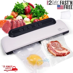 Commercial Vacuum Sealer Machine Seal Meal Food System Saver With Free Bag USA - Picture 1 of 29