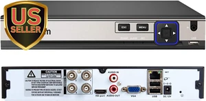 4CH 5M-N/1080N Full High Definition Hybrid for Ahd/Tvi/Cvi/Analog/Ip DVR H.26... - Picture 1 of 3