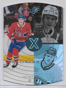 KAIDEN GUHLE 2022-23 UD EXTENDED SERIES SPX ROOKIE SP INSERT RC/CANADIENS