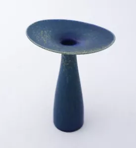 Blue Vase - Stig Lindberg Vitrin - Gustavsberg - Mid 20th Century Design - Picture 1 of 10