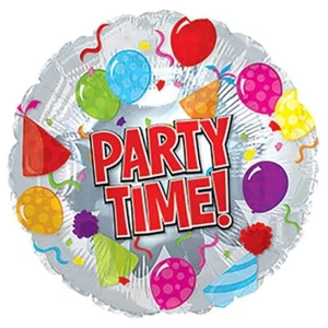 Party Time 17" Foil Balloon (Non-Packaged) - Bild 1 von 1