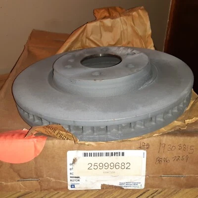 NOS GM SATURN UPLANDER MONTANA RELAY Front Disc Brake Rotor 19303815 25999682 - Image 1 of 3