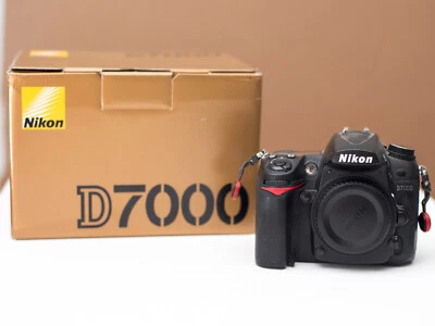 Nikon D7000 DSLR Body, Batt+charger+Box, US Serial - Image 1 of 2