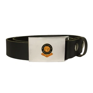Wolverhampton Wanderers football club leather snap fit belt - Picture 1 of 1