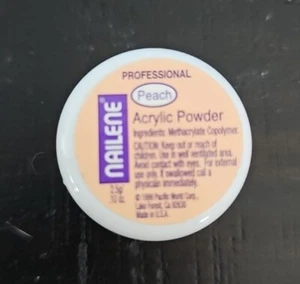 Nailene Acrylic Powder Professional PEACH (0.1 oz each) Nail Care - NEW - Picture 1 of 3