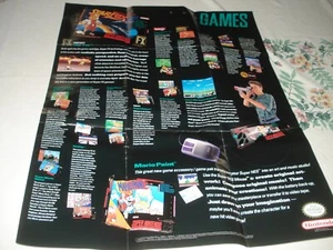 Super Nintendo SNES Super Games Postereinsatz 20"" x 26"" HW(B)-SNS-USA-3 - Bild 1 von 5