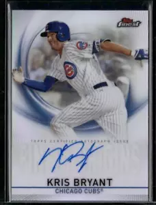 2019 Finest #FOA-KB Kris Bryant Finest Origins AUTO - Picture 1 of 2