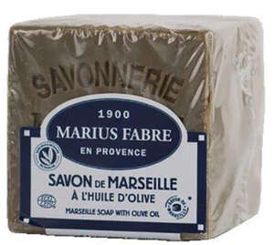 Savon de Marseille 72% d' huile d' olives 400gr MARIUS FABRE
