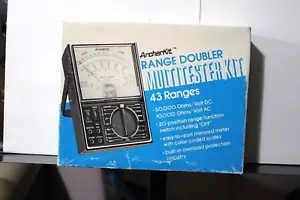 VINTAGE Radio Shack 1983 ARCHER KIT RANGE DOUBLER MULTITESTER KIT 43 RANGES - Picture 1 of 6