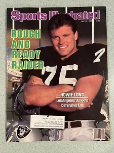 Sports Illustrated, July 22, 1985, Label, Howie Long, Los Angeles Raiders - Imagen 1 de 3