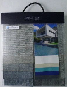 JAB Anstoetz Fabrics Trendy Structures 32x38cm Stoffmusterbuch X-2090 - Bild 1 von 14