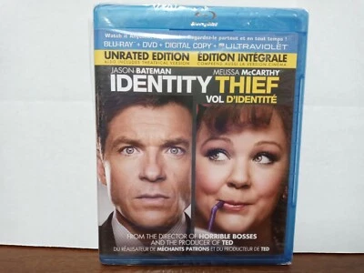 Identity Thief (Blu-ray & DVD, 2013, 2-Disc Set, Canadian) NEW, SEALED - Image 1 of 2