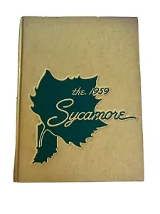 1959 Sycamore Indiana State Teacher's College Jahrbuch Terre Haute, Indiana - Bild 1 von 10