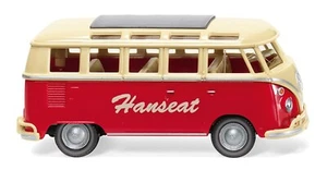 Wiking 079730 HO/OO Gauge - VW T1 Samba bus - 'Hanseat' 1:87 Scale BNIP - Picture 1 of 1