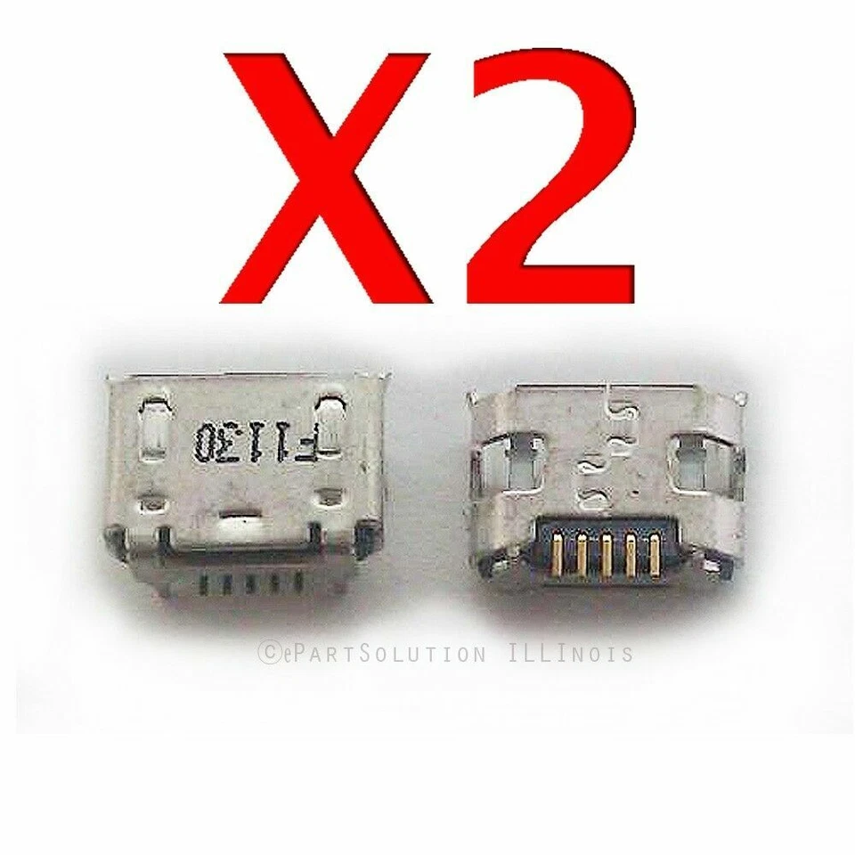 2X Rand McNally ClearDryve 220 Puerto de Carga Micro USB Cargador Dock Conector Foto 1 de 1