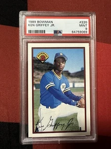 1989 Bowman #220 Ken Griffey Jr. PSA 9 RC - Picture 1 of 1